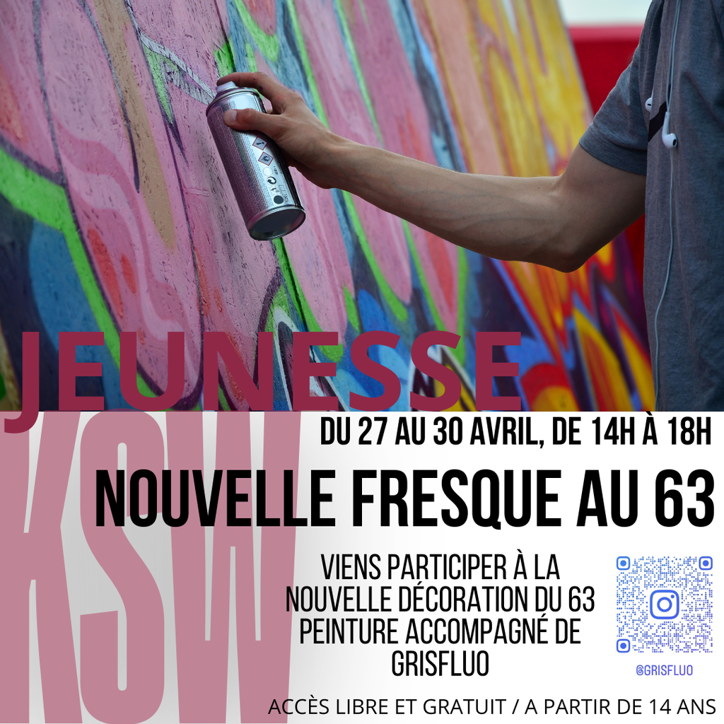 NOUVELLE FRESQUE AU 63