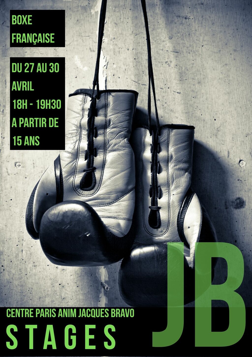 🥊 Stage de Boxe Française – Tous niveaux