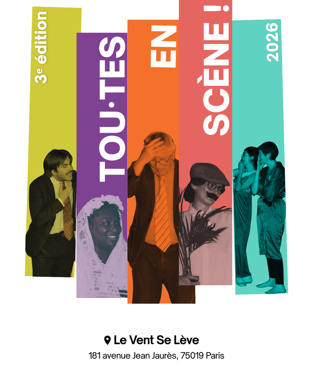 Tou·tes en scène ! - Le festival de théâtre amateur des Centres Paris Anim'
