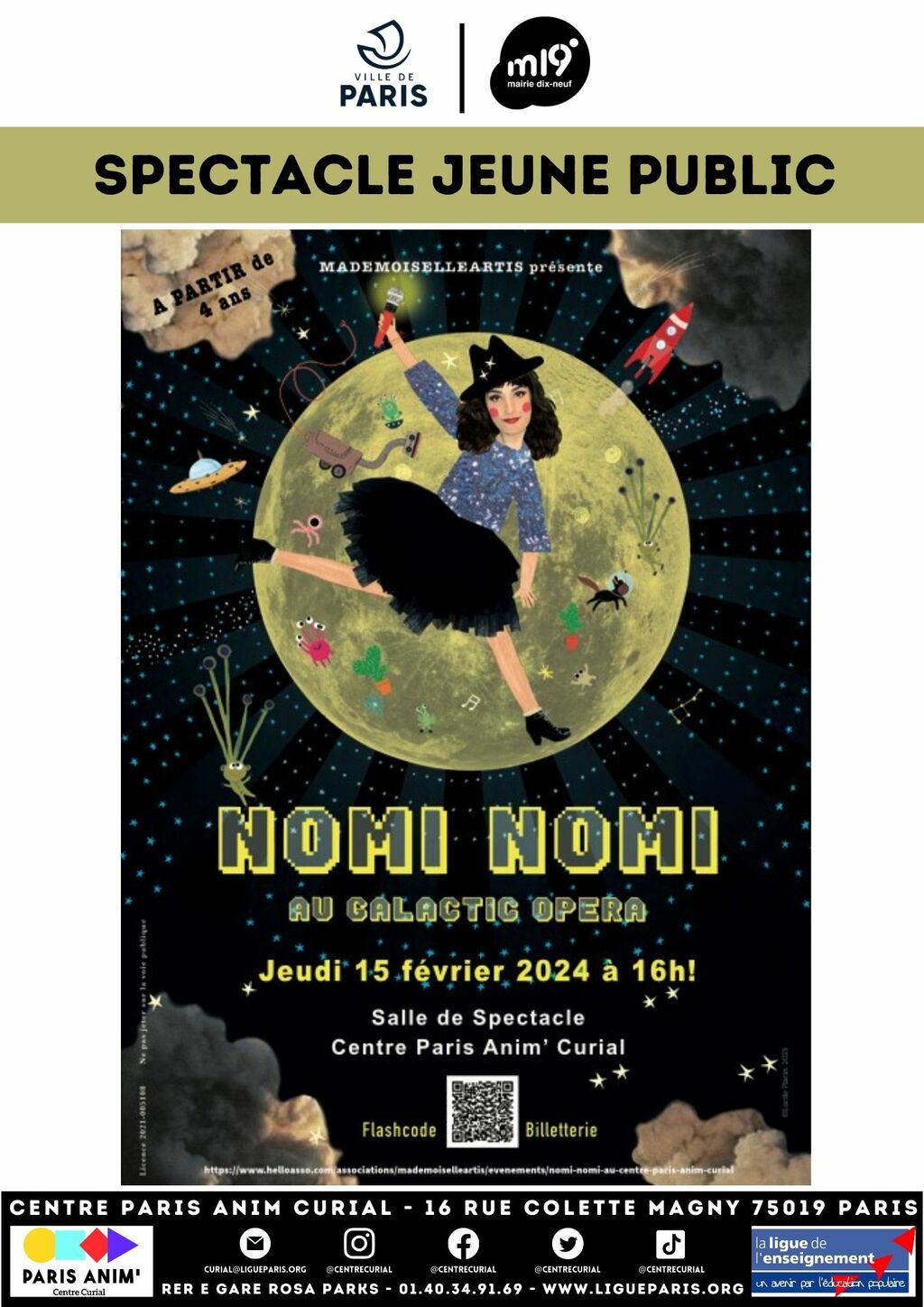 NOMI-NOMI au Galactic Opéra