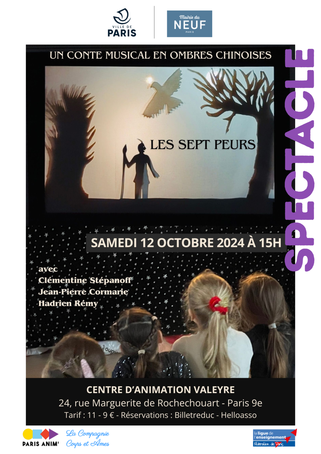 Spectacle - Les Sept Peurs 