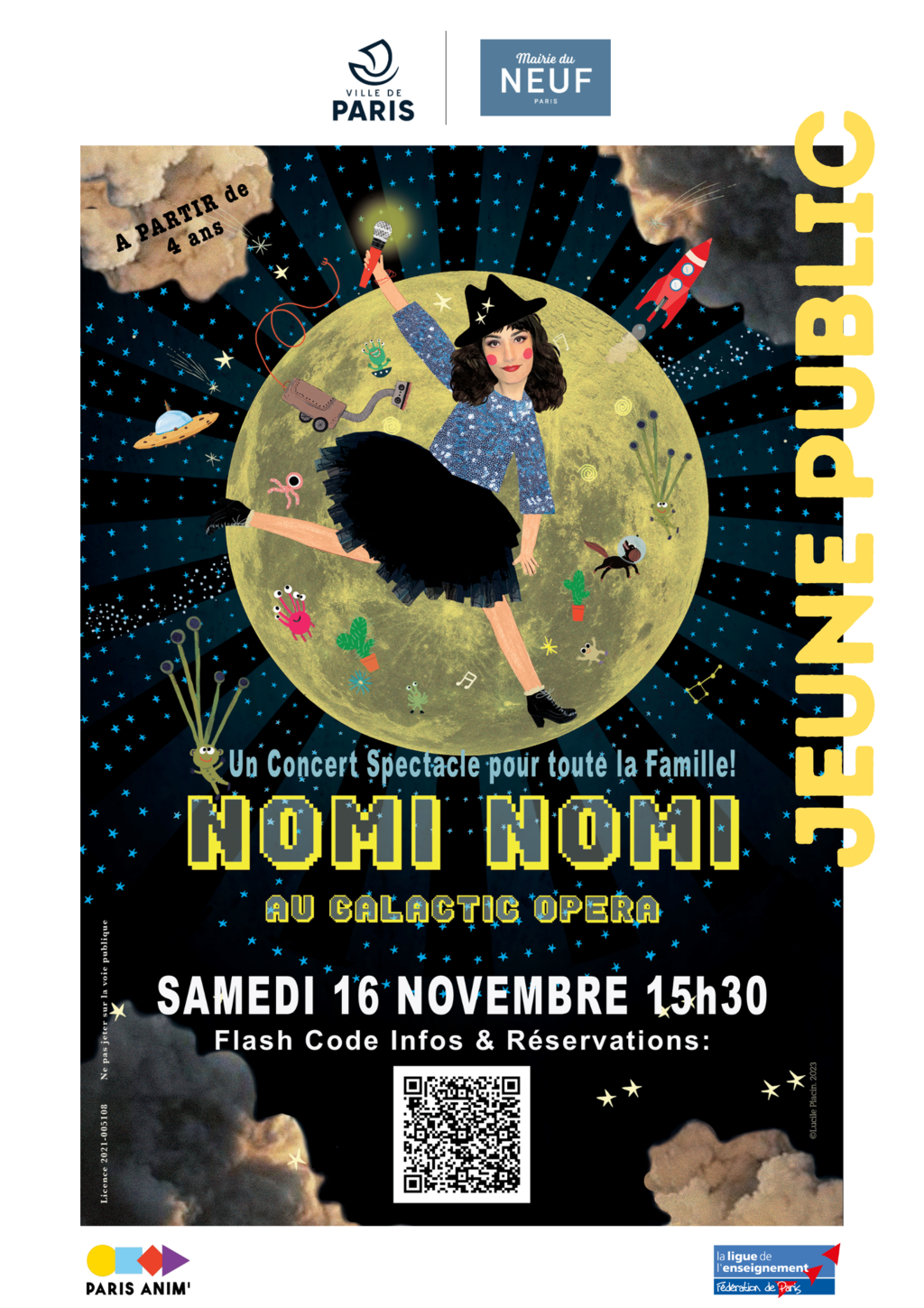 Concert Spectacle - Nomi Nomi au Galactic Opéra