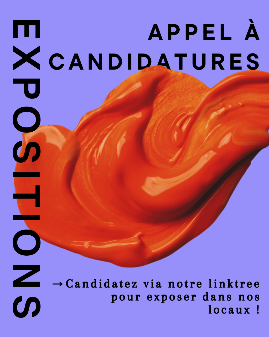 Appel à candidatures -Expositions