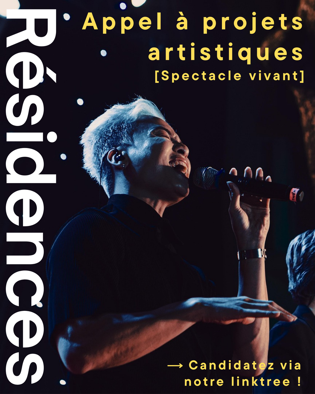 RESIDENCES ARTISTIQUES - APPEL A CANDIDATURES - SPECTACLE VIVANT