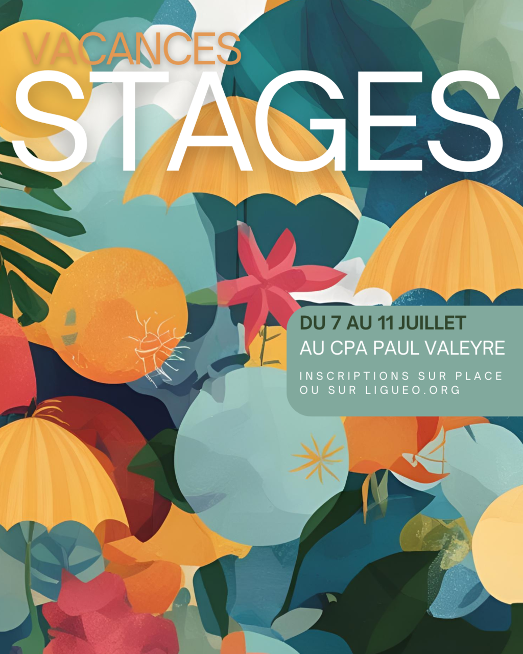 [STAGES VACANCES ] 