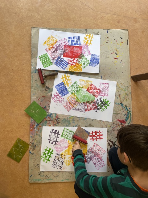 Stage Blocprinting/Linogravure