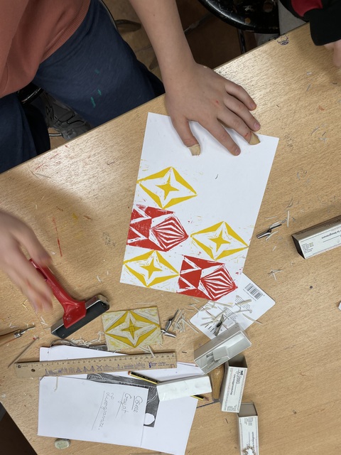 Stage Block-Printing 