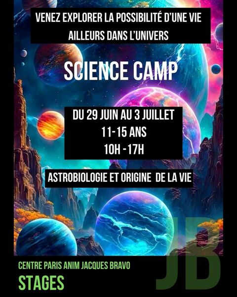 Stage Science Camp 