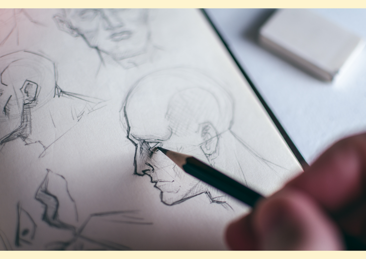 Dessin modelage anatomique-Portrait