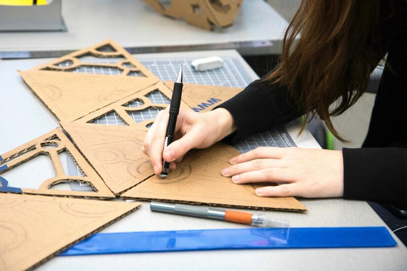 Architecture croquis maquette