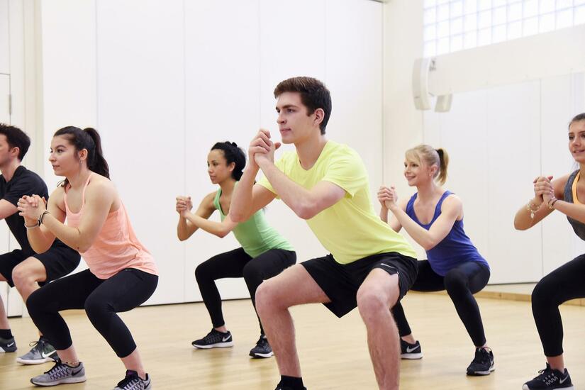 Abdos fessiers / stretching